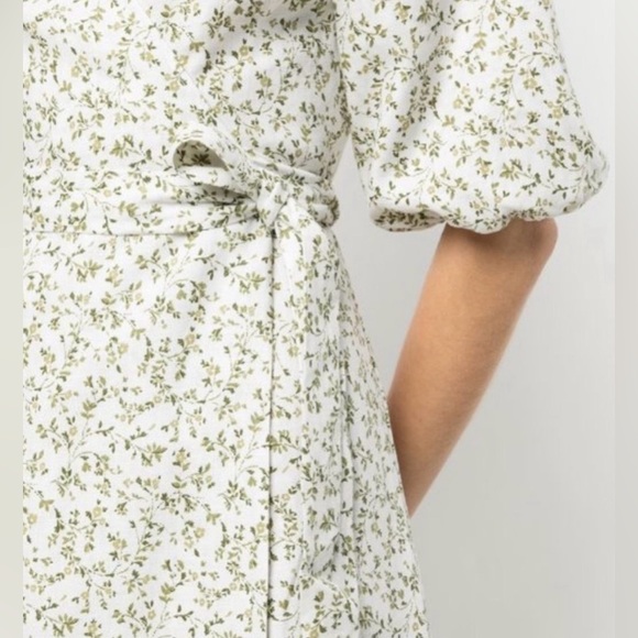 Reformation Mint Linen Dress - Picture 14 of 17